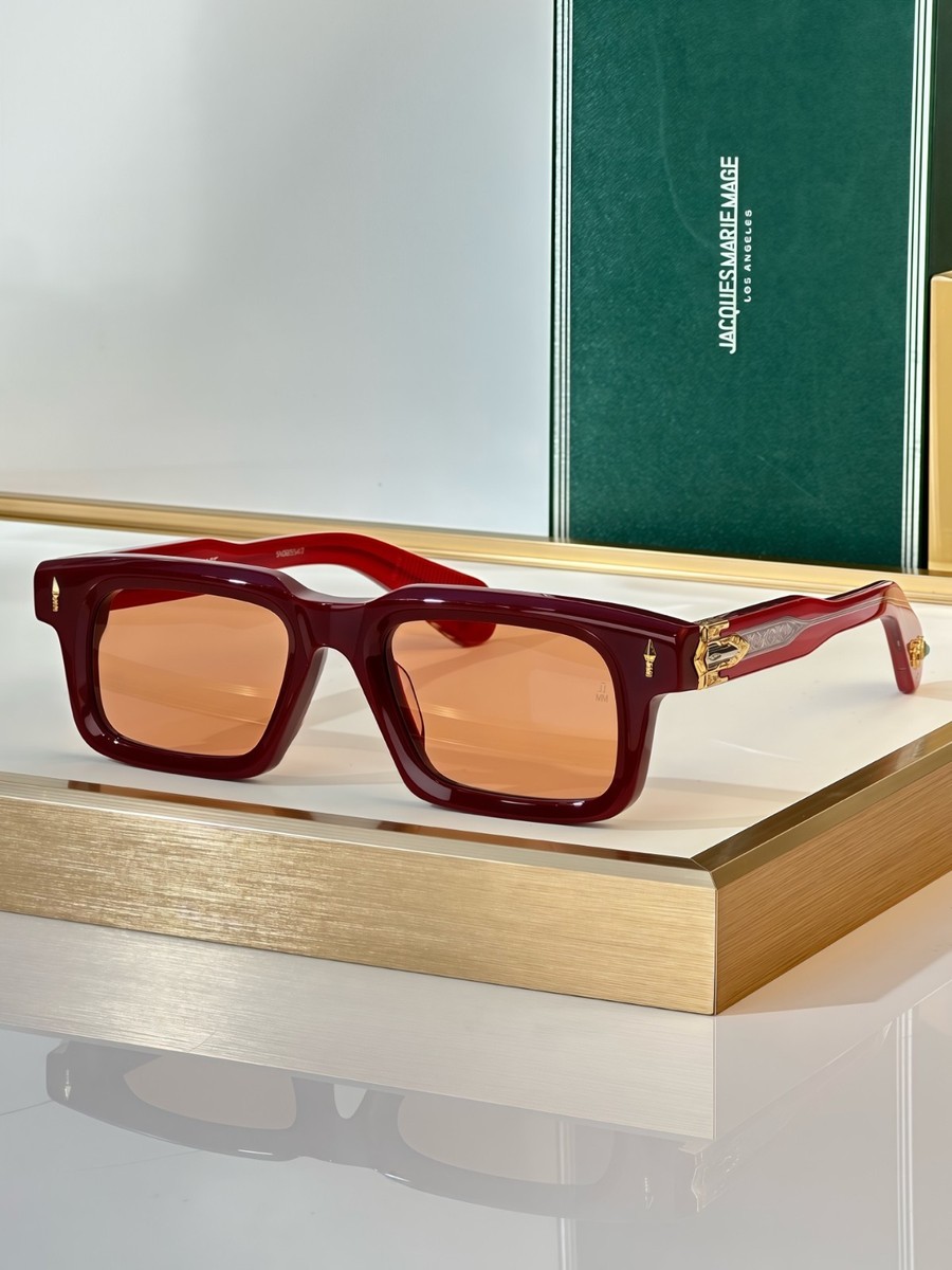 Jacques Marie Mage Belvedere Red/Red 50-20-146mm New With Case | eBay