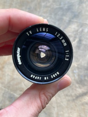 Computar 12.5mm F1.3 Super 16 C-mount lens for BMPCC