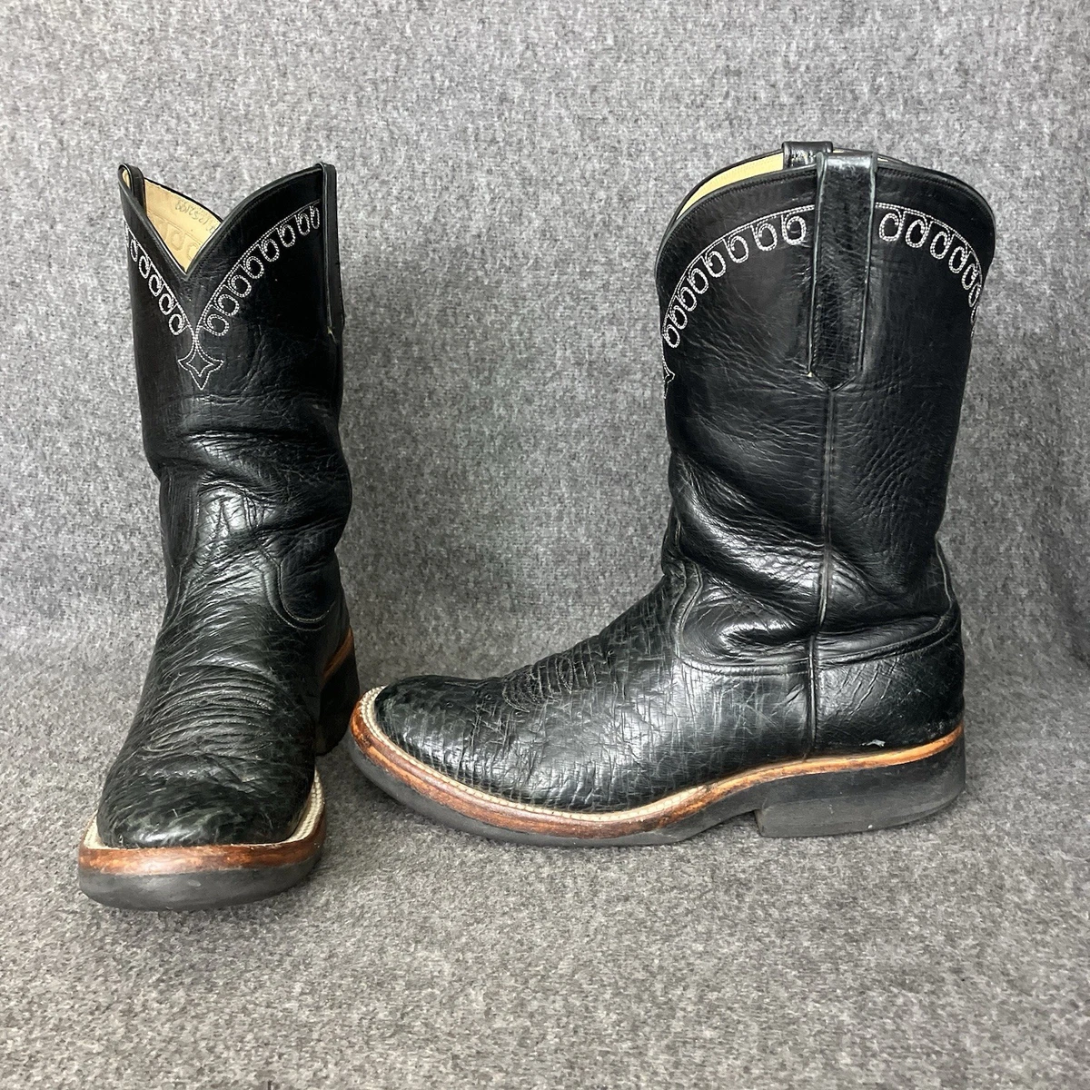 Rios of Mercedes Black Boots for Men for Sale | Shop New & Used