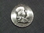 1963 P Franklin Half Dollar Bright Uncirculated.