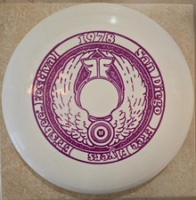 Mint Condition Wham-O 80 Mold 1978 San Diego Free Flyers Frisbee Festival Disc