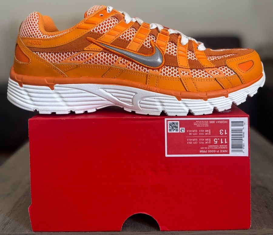 Size 11.5 - Nike P-6000 Premium Bowerman Series Kumquat Orange