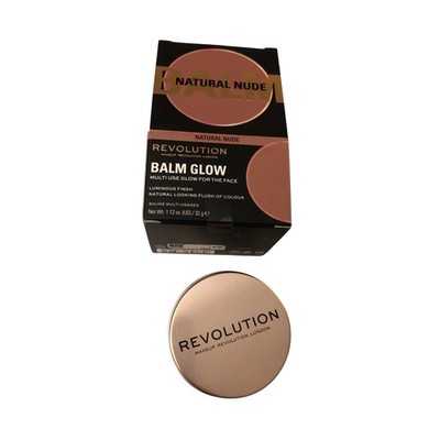 Revolution Balm Glow Natural Nude 1.12 oz Multi Use Hydrating Face Makeup Balm