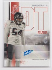 2024 Topps Signature Class Rookie Brandon Dorlus RC Auto #RCA-BD