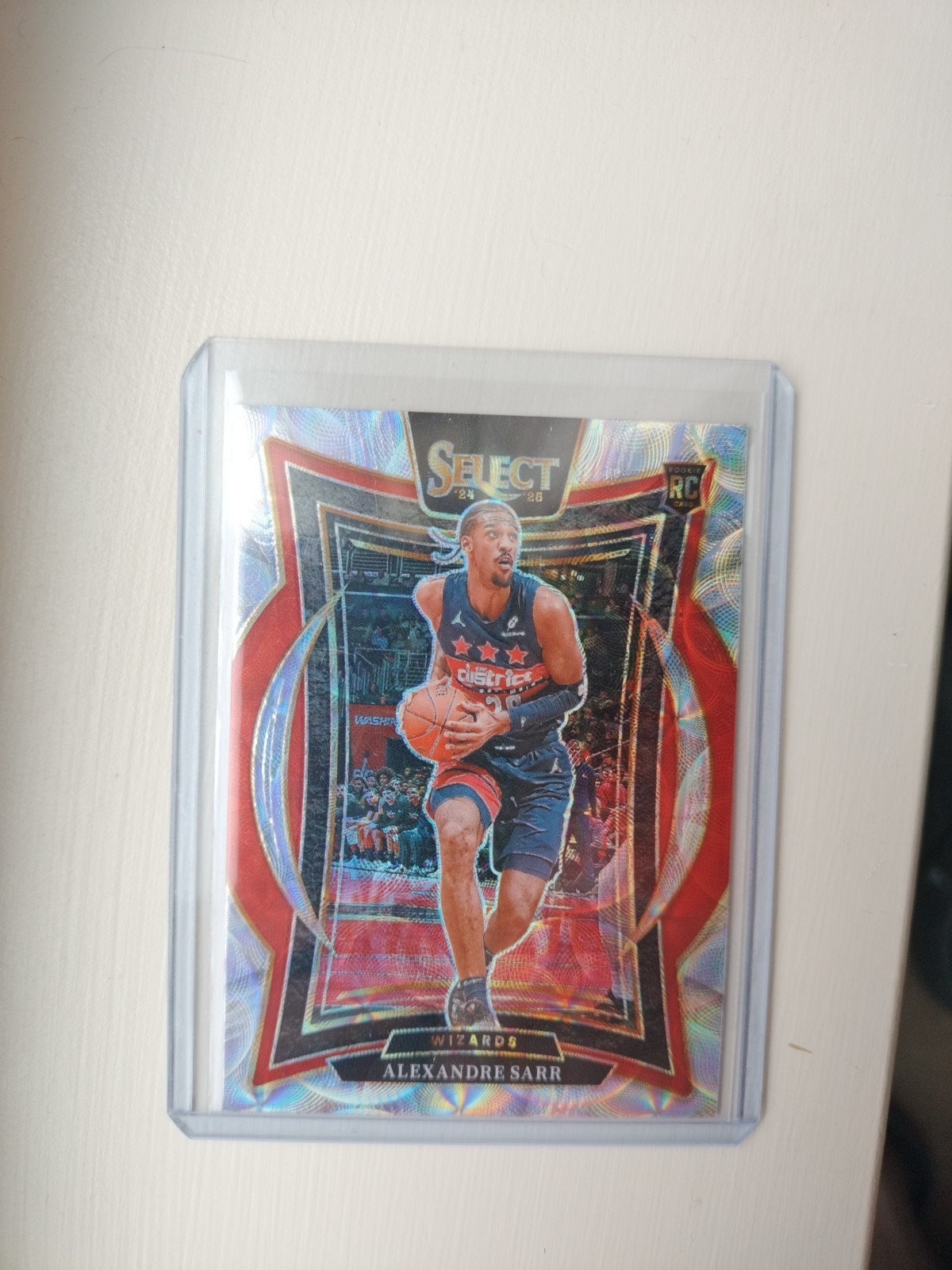 2024-25 Panini Select Alexandre Sarr Rookie Silver Scope Prizm Concourse #73