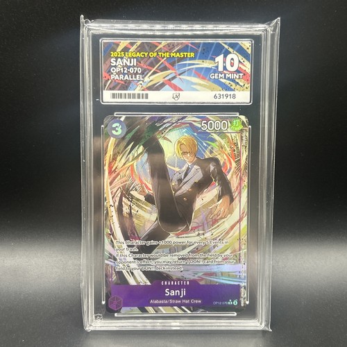 Sanji (Alternate Art) graded ACE 10 for sale on eBay