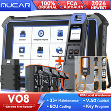 MUCAR VO8 TPMS Programming Tool ECU Coding Scanner 35 Resets All Keys Lost Kit