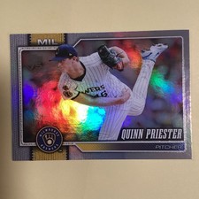 2026 Topps Quinn Priester Rainbow Foil Brewers