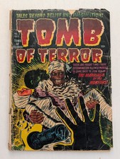 Tomb Of Terror #5 Low Grade Complete Pre Code Horror! Mummy Marriage Cover