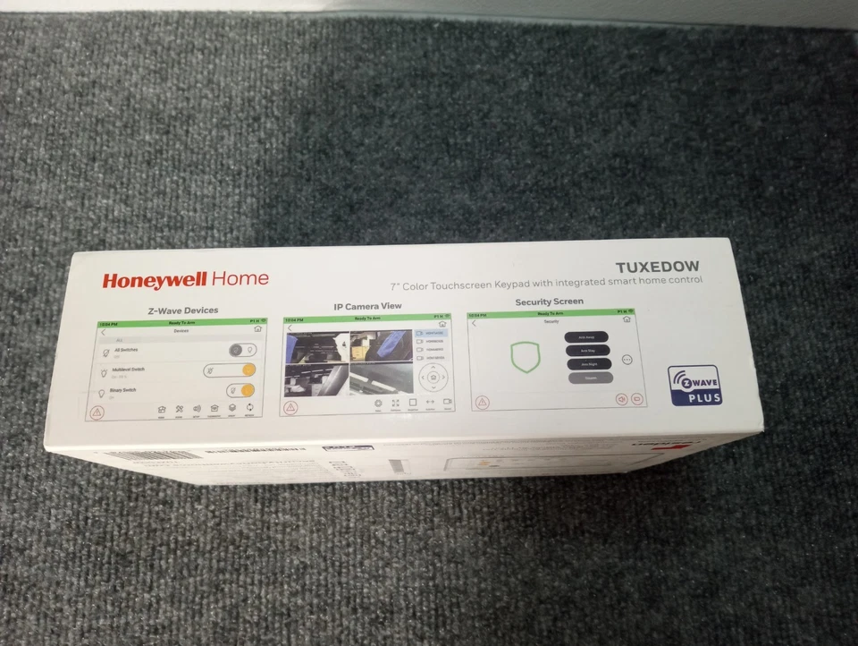 霍尼韦尔家用TUXEDOW 7英寸燕尾服Touch®安全和智能控制器 — 第 3/3 张图片