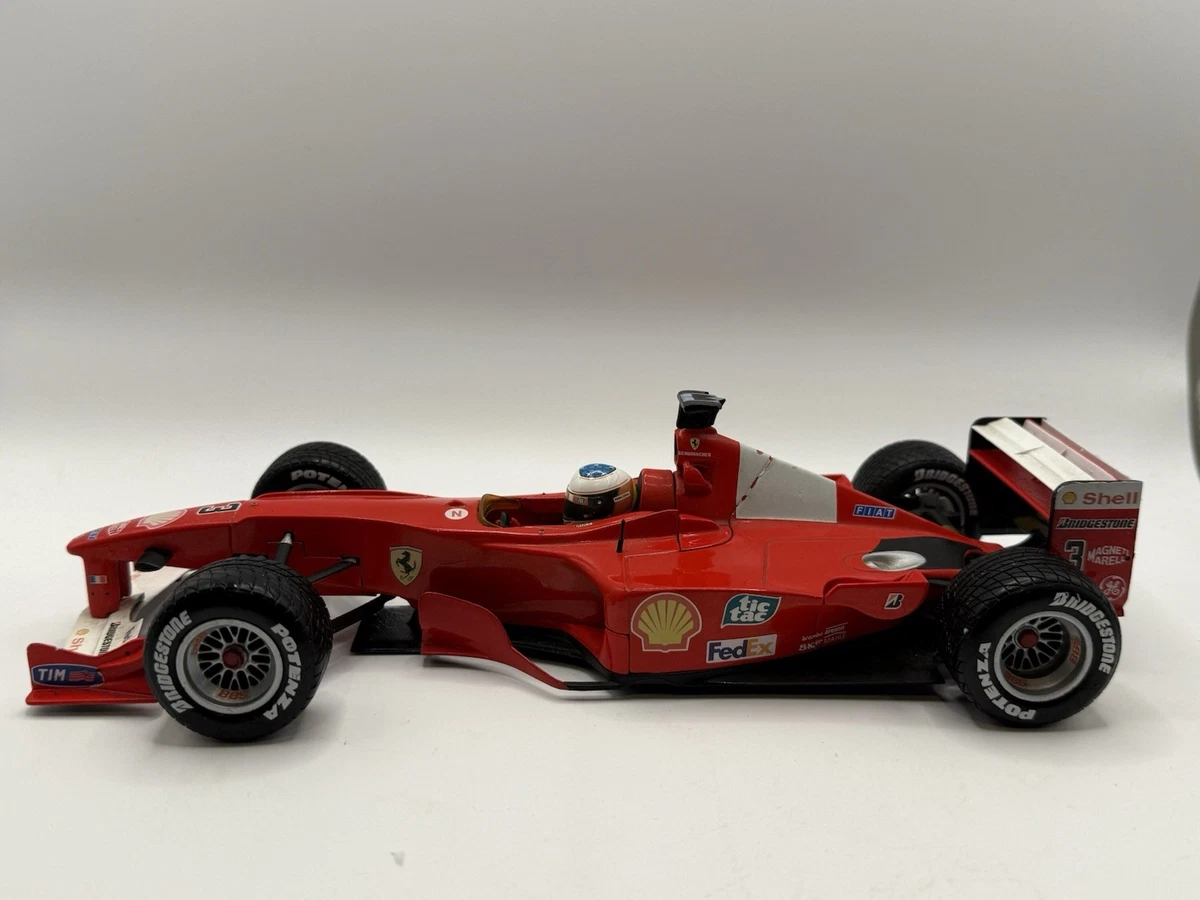 Hot Wheels Michael Schumacher 1:18 Scale Diecast Formula 1 Cars