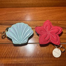Disney Princess Bath and Body Works ARIEL MOANA Coin Purses 2 Set NWT