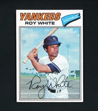 Roy White 1977 Topps - NY Yankees #485 NM
