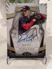 2022 Topps Tier One - Prime Performers Autographs Patrick Corbin #PPA-PC /299