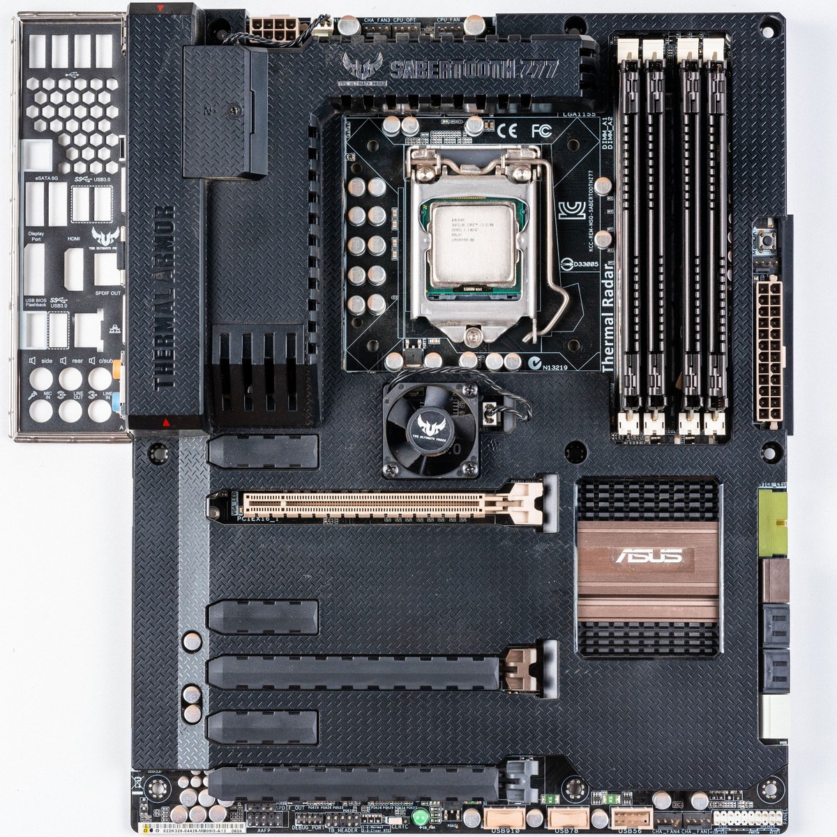 ASUS - Asus Z77 TUF SaberTooth マザーボード ASUS Debuts the SABERTOOTH Z77 Motherboard | TechPowerUp