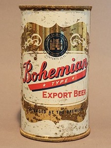 1950'S BOHEMIAN TYPE EXPORT FLAT TOP BEER CAN Southern Brewing, Los Angeles