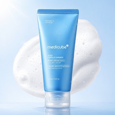Medicube Zero Foam Cleanser 120g Deep Cleansing Pore Face Wash Korean Skincare