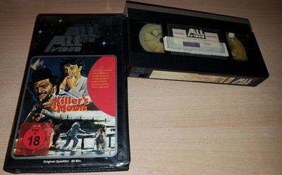 RARITÄT - KILLER`S MOON - Anthony Forrest - ALL Video Erstauflage - VHS - ab 18