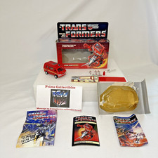 26-056 1984 Ironhide Complete w Box G1 Transformers Car Figure