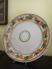 Grande piatto in ceramica Caltagirone