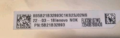 Lenovo ThinkBook 15 G2 ITL Motherboard Intel Core i5-1135G7 & 256Gb SSD *Tested* - Photo 3/3