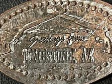 Greetings From Tombstone Arizona Zc Elongated Penny #120710
