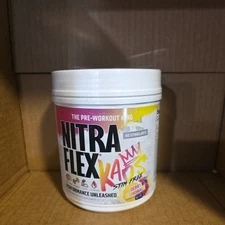 GAT Nitra Flex KAOS Stim Free Pre Workout Berry Lemonade exp 1/26