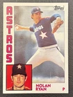 Nolan Ryan 1984 Topps Card #470 HOF Nr Mint Houston Astros Angels Mets