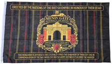 Menin Gate - Memorial to the Missing Centenary Flag 2027 GB UK WW1 SOMME