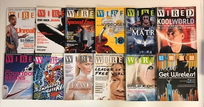 WIRED magazine 2003 - Vol 11 Jan-Sept Nov-Dec + Special Issue - 12 issues