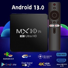 Android Tv Box Decoder 2024 4K Android 13  F1 Digital Wholesale Onn Certificado 