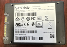 SanDisk Ultra 3D SSD 2TB 2.5" SATA Internal Solid State Drive SDSSDH3-2T00