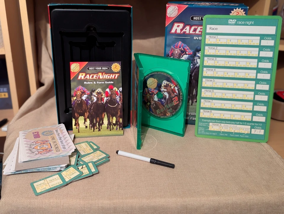 Race Night DVD Game 2nd Edition – Host Your Own Horse Racing Party Game Complete - Image 2 of 4