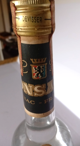 RENE' RONSARD DRY -GIN JARNAC VINTAGE 1950 B/18 - Imagen 5 de 6