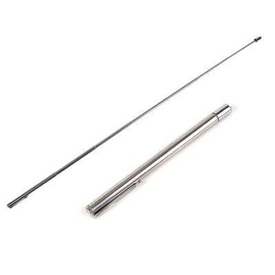 Silver Retractable Handheld Classroom Blackboard Whiteboard Teacher Po-OY
