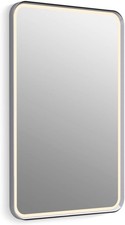 Kohler Essential Ultrabright Lighted Mirror Polished Chrome, K-38023-DLM-CPL