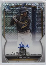 2023 Bowman Chrome Prospect HTA Choice Mojo Refractor /150 Eddy Beltre Auto 0d2n
