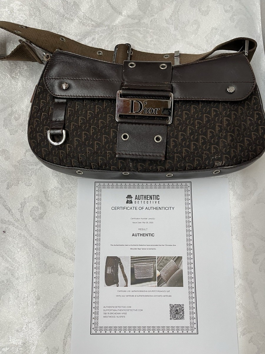 Vtg CHRISTIAN DIOR Shoulder Bag Street Chic Columbus AS IS Vtg CHRISTIAN DIOR Shoulder Bag Street Chic Columbus AS IS