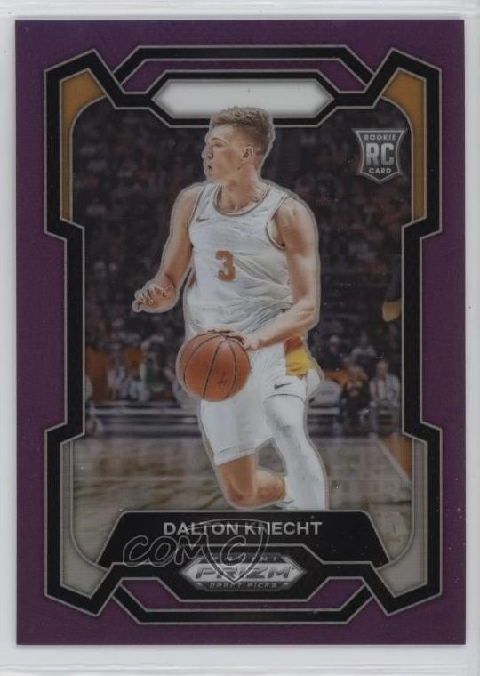 2024-25 Panini Prizm Draft Picks Purple /75 Dalton Knecht #50 Rookie RC 0q5k