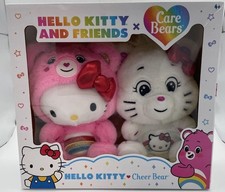 Hello Kitty and Friends x Care Bears HELLO KITTY CHEER BEAR 2 Pack FREE SHIPPING