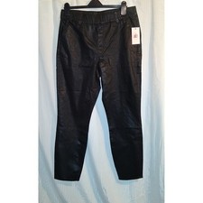 Juicy Couture Black Textured Skinny Pants Women's Size 16