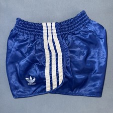 Vintage Adidas Nylon Short Shiny Racer Sprinter Made in West Germany Retro D3 S