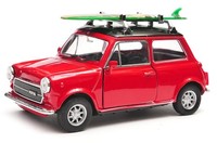 Welly Mini Cooper 1300 Surf Red MaßStab 1:34 1:39 4,5 Zoll Diecast Auto In Box