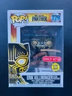 Funko Pop! Marvel Black Panther Erik Killmonger #279 Glow & Target Excl NIB