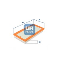 Luftfilter UFI 30.376.00 Filtereinsatz FüR Alfa Lancia Fiat 500 VAN Punto 500L
