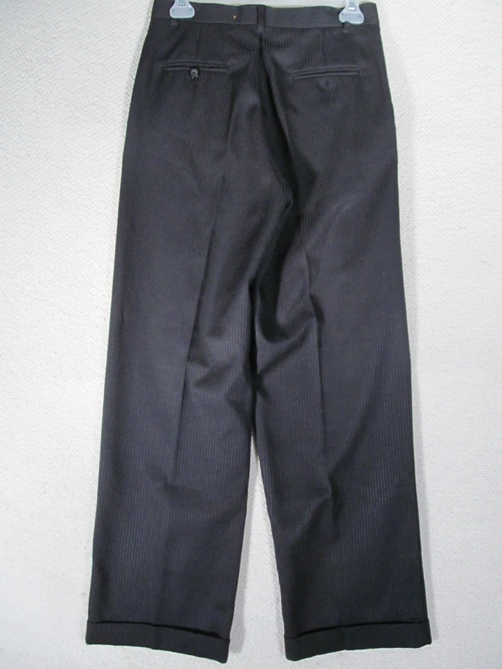 Young Kings by Steve Harvey Boys Black Dress Pants Size 14 Regular – Formalwear - Image 4 of 4