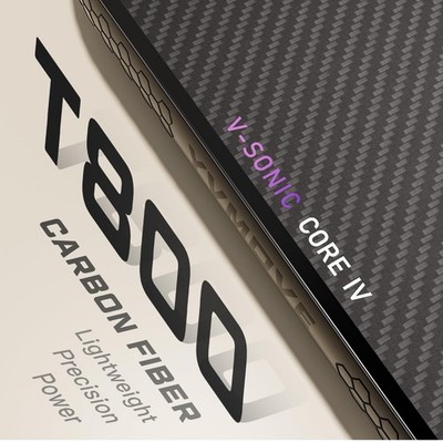 T800 Carbon Fiber Pickleball Paddles with 16Mm V-Sonic IV Dynamic