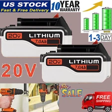 Replacement Battery for Black Decker 20V MAX Lithium-ion 20 Volt LBXR20 LB20 