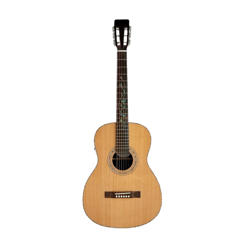 Haze Acoustic Guitar Parlor Body LotusCREQ - Picture 9 of 19
