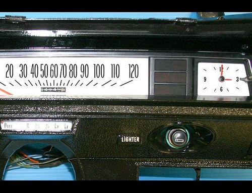 White Face Gauges for 1971-1976 Chevrolet Impala - Foto 3 di 4